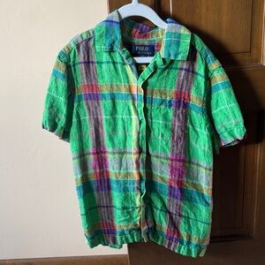 Polo by Ralph Lauren Men's Multicolor Plaid Shirt